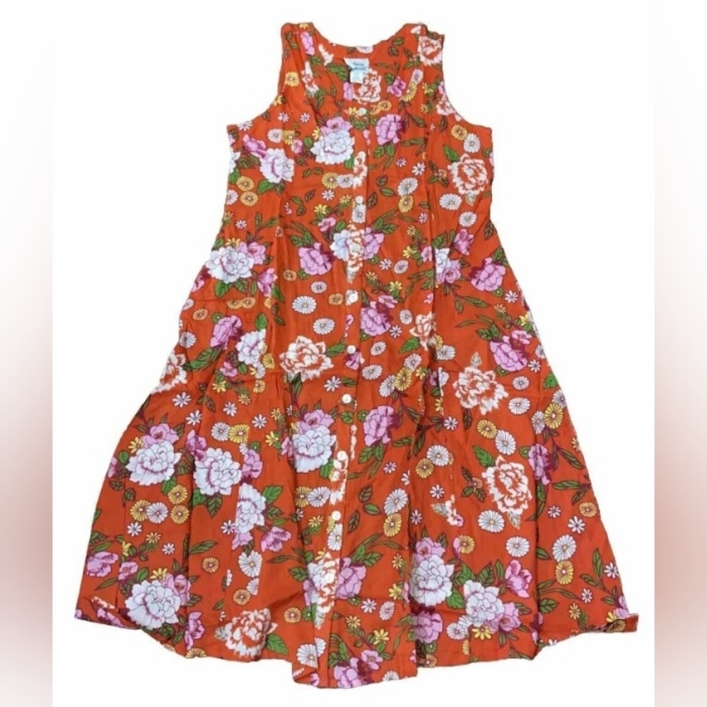 ANTHONY RICHARDS House Dress / Summer Dress Tropical Floral Lounge